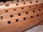 Building the Jotika Victory - gun ports lined